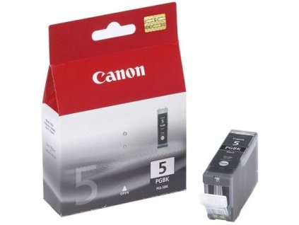 Canon PGI-5 BK černá pro iX4000, iX5000, MP-500, MP-800(R),PIXMAiP3300,3500,iP4x00,iP5200(R),MP5x0,MP6x0,MP8x0(360 str.) 0628B001