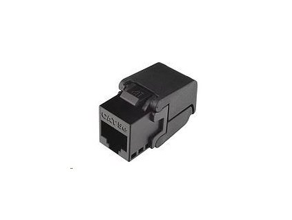 Solarix Samorezný keystone CAT5E UTP RJ45 čierny SXKJ-5E-UTP-BK-SA 25286701