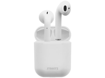 DELTACO STREETZ True Wireless Stereo semi-ear wht TWS-0004