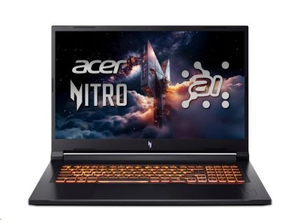 ACER NTB Nitro V 17 AI (ANV17-41-R632),R5-240,17.3"FHD,16GB,1TB SSD,RTX 4050,W11H,Black NH.QYQEC.001