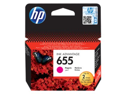 HP náplň c. 655 purpurová CZ111AE#BHK