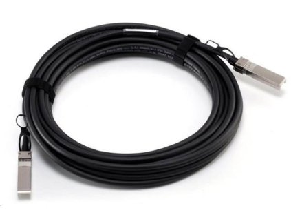 SFP+ pasivní kabel 10Gbps pro lokální propojení dvou aktiv. prvků přes SFP+ sloty, 5m, DELL a BROADCOM komp. SFP-PLUS-CABLE-PASS-5m-DEL-BRD