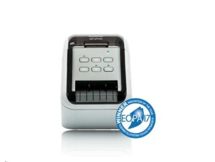 BROTHER tiskárna štítků QL-810W - 62mm, termotisk, USB WIFI Profi Tiskárna Štítků /po dokoupení DK-22251 tisk červeně / QL810WCYJ1