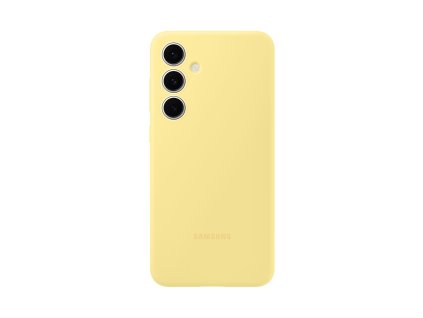 Samsung Silikónový zadný kryt pre Samsung Galaxy S24 FE Yellow EF-PS721CYEGWW