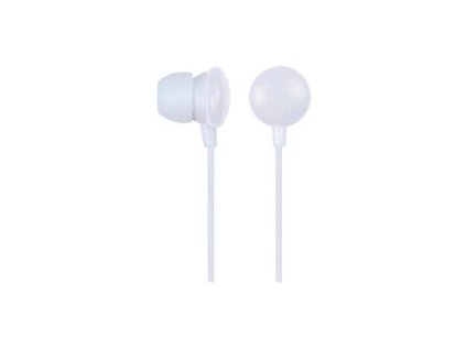 Slúchadlá GEMBIRD MHP-EP-001 pre MP3, biela MHP-EP-001-W