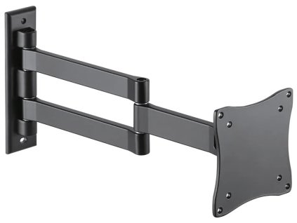Neomounts FPMA-W830BLACK/Držák displeje/na stěnu/10-27"/sklopný/3 čepy/VESA 100X100/nosn. 12kg/černý FPMA-W830BLACK
