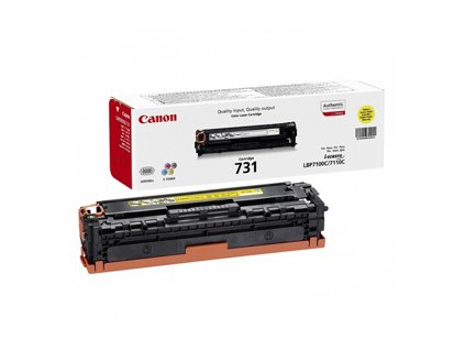 toner CANON CRG-731 yellow LBP 7100Cn/7110Cw, MF 8230Cn/8280Cw (1500 str.) 6269B002