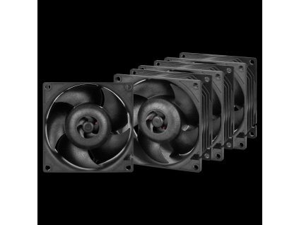 ARCTIC S8038-10K - 80mm Case Fan - dual ball bearing - max 10000 RPM - PWM regulovaný - Pack of 4 pcs ACFAN00291A