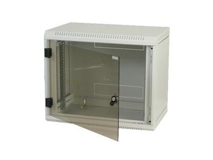 19" jednodielny rack TRITON 9U/400 mm, čierny RBA-09-AS4-BAX-A1