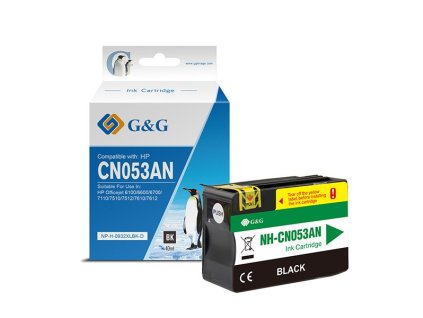 alt. kazeta G&G pre HP 932XLBK CN053AE OfficeJet 6100 ePrinter H611a / Officejet 6600 / Officejet 6700 (40ml) NP-H-0932XLBK(HP932X