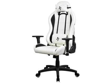 AROZZI herní židle TORRETTA Soft PU/ polyuretanový povrch/ bílá TORRETTA-SPU-WT