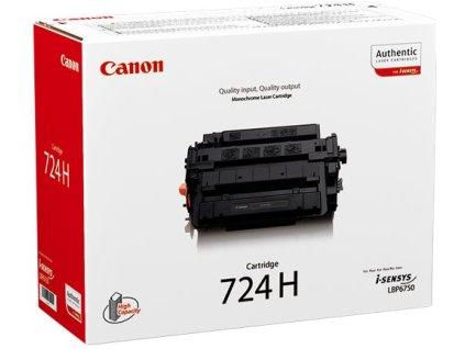 toner CANON CRG-724H black LBP 6750DN/6780x, MF512X/515X (12500 str.) 3482B002