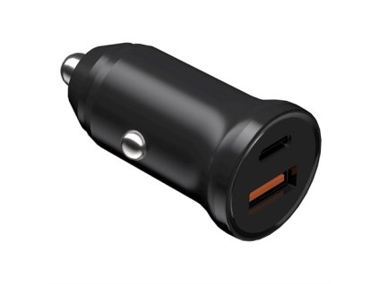 Devia nabíjačka do auta Smart Series mini PD 30W Fast Car Charger - Black 6938595385360