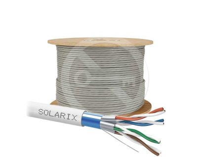 SOLARIX kábel CAT6A FFTP Dca-s2,d2,a1 500m SXKD-6A-FFTP-LSOH