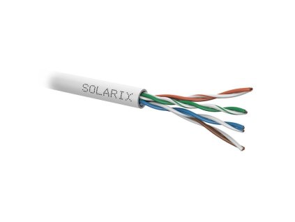 SOLARIX kábel UTP CAT5E PVC 500m/cievka SXKD-5E-UTP-PVC 500m