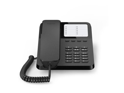 GIGASET DESK 400, Telefónny prístroj, čierny S30054-H6538-R601