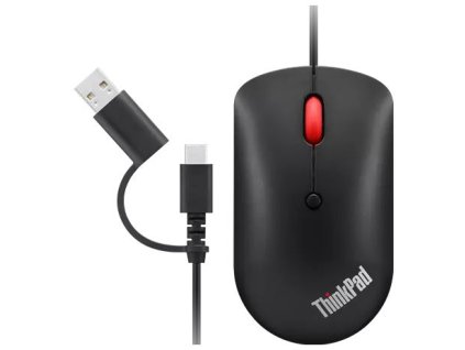 LENOVO ThinkPad USB-C Wired Compact Mouse 4Y51D20850