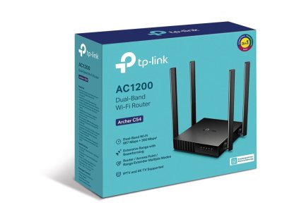 TP-Link Archer C54, AC1200 Dual-Band Wi-Fi Router Archer C54