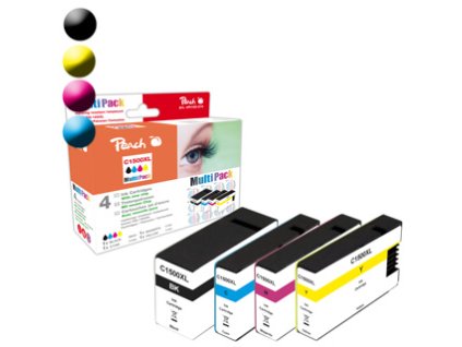 PEACH Multipack CANON PGI-1500XL B,C,M,Y PI100-256 PI100-256