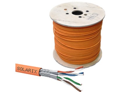 SOLARIX kábel CAT7 SSTP LSOH Eca 500m/cievka SXKD-7-SSTP-LSOH