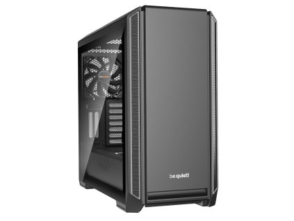 Be quiet! skříň SILENT BASE 601 Window / MidT / bez zdroje / 1x USB2.0 + 2x USB3.0 / průhledná bočnice / stříbrná