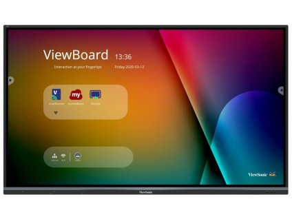 ViewSonic Flat Touch Display IFP5550-3/ 55"/ UHD/ 16/7 /350cd / Android 3-32/ OPS/ HDMI/ VGA/ HDMIout