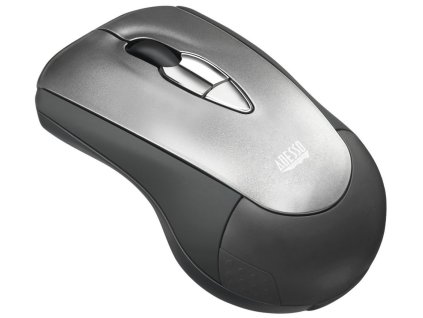 Adesso iMouse P10/ bezdrátová air myš 2,4GHz/ laser + gyroskopický snímač/ USB/ černá