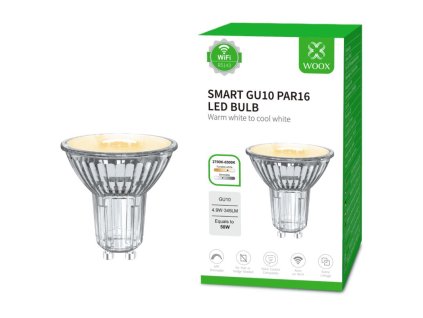 WOOX R5143, WiFi Smart Bulb GU10, PAR16, 345 lm R5143