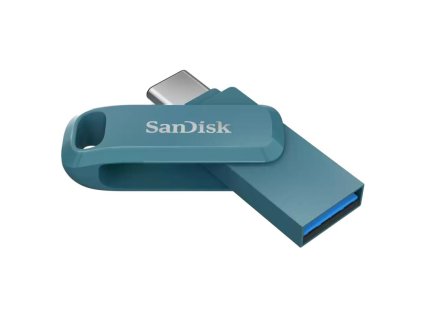 SanDisk Ultra Dual GO USB 64GB Type-C, modrý SDDDC3-064G-G46NBB
