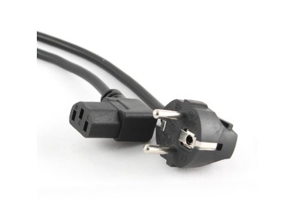 KABEL SIETOVY 230V 1.8 m zalomeny PC-186A-VDE