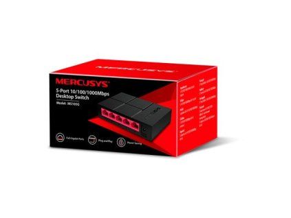 MERCUSYS 5-Port 10/100/1000Mbps Switch MS105G MS105G