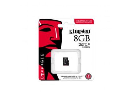 KINGSTON Micro SDHC INDUSTRIAL 8GB C10 A1 SDCIT2/8GBSP