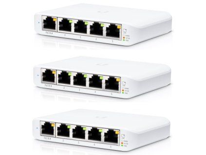 Ubiquiti USW-FLEX-MINI-3 - UniFi Switch Flex Mini 3-pack USW-Flex-Mini-3