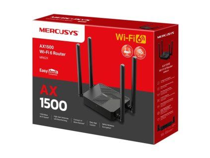 MERCUSYS MR62X, AX1500 WiFi 6 Router MR62X