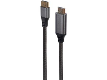 GEMBIRD Kábel DP Samec/HDMI Samec 1,8m CC-DP-HDMI-4K-6