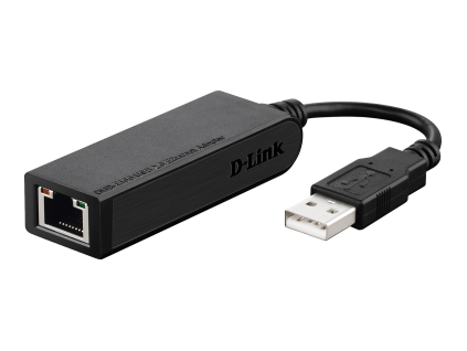 D-Link Hi-speed USB 2.0 10/100 Ethernet adaptér DUB-E100