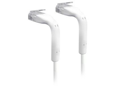 Ubiquiti U-Cable-PATCH-RJ45, Eth Patch Kábel, 0,1 m (0,22 m s konektormi), Cat6, biely U-Cable-Patch-RJ45