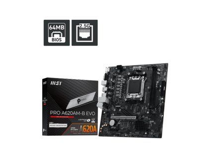MSI PRO A620AM-B EVO/AM5/mATX PRO A620AM-B EVO