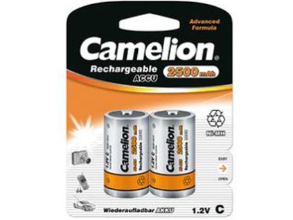 CAMELION Batérie nabíjateľné C 2ks NI-MH R14/C 250