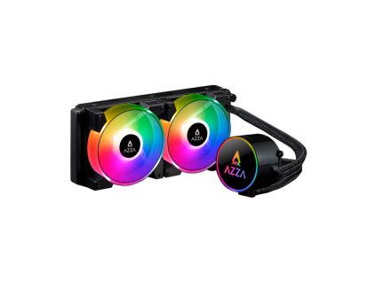 AZZA BLIZZARD 240 MM RGB, Vodné chladenie LCAZ-240R-ARGB