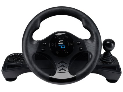 SUPERDRIVE Sada volantu, pedálů a řadící páky GS750/ PS4/ Xbox One/ Xbox Series X/S / PC SA5156-NG