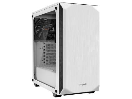 Be quiet! skříň PURE BASE 500 Window / MidT / bez zdroje / 2xUSB 3.0 / průhledná bočnice / bílá BGW35