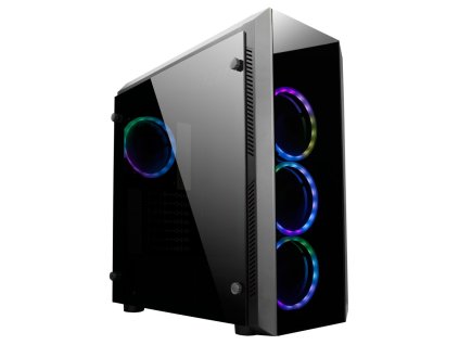 CHIEFTEC MidT Scorpion II GL-02B-OP / ATX / 2x USB3.0 / 1x USB2.0 / bez zdroje / průhledná bočnice / černá GL-02B-OP