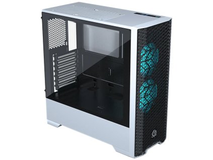 Magnium Gear Powered by Phanteks NEO Air Series / ATX / 2 x 120 mm RGB fan / 2 x USB 3.0 / tvrzené sklo / bílá MG-NE520A_DBW02