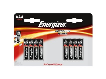 ENERGIZER Alkaline Power, Batérie, AAA, LR03, 8ks AAEN025
