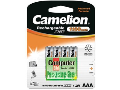 CAMELION Batérie nabíjateľné AAA 4ks NI-MH 1100mA 17011403