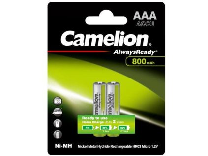 CAMELION Batérie nabíjateľné PREMIUM AAA 2ks NI-MH 17408203