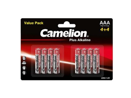 CAMELION Batérie alkalické PLUS AAA 8ks LR03 BP8 11044803
