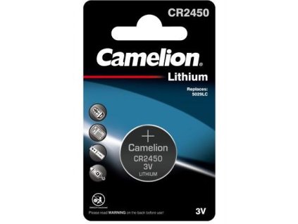 CAMELION CR2450, Lítiová batéria, 3.0V 550 mAh 1ks 130 01450