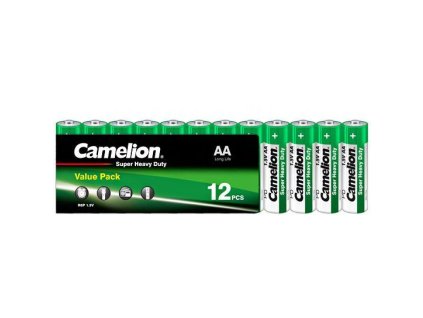 CAMELION Batérie SUPER HD zink-chlorid AA 12ks R6P 10101206